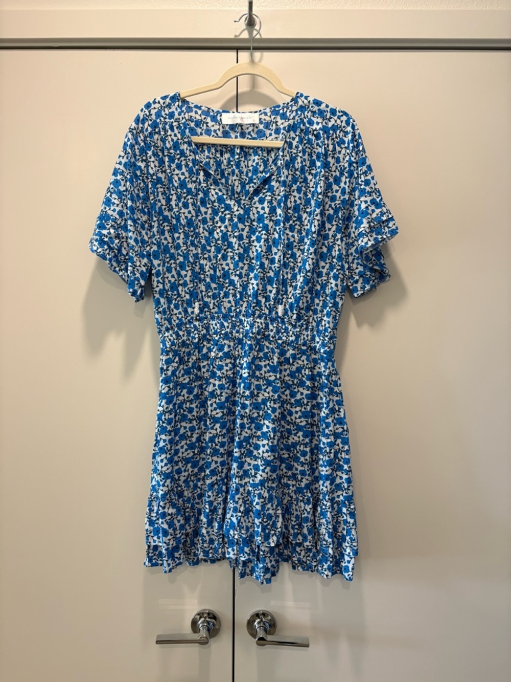 Walker & Wade Courtney Dress in Blue Poppy